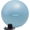 Gymnastický míč Tunturi zesílený (anti burst) + pumpa 75 cm – červený