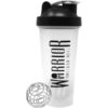 Šejkr Warrior transparentní – 600 ml