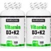Vitamin D3+K2  120 cps